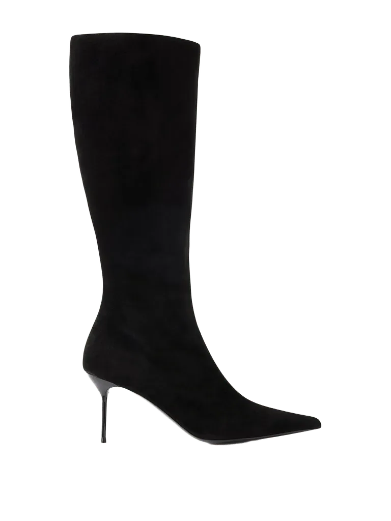 Lidia 70 suede knee boots