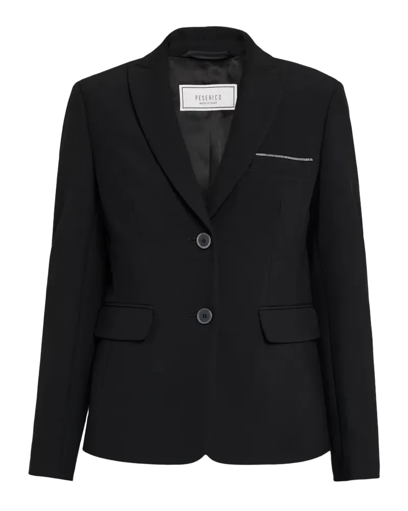 Single-Breasted Punto Luce Blazer
