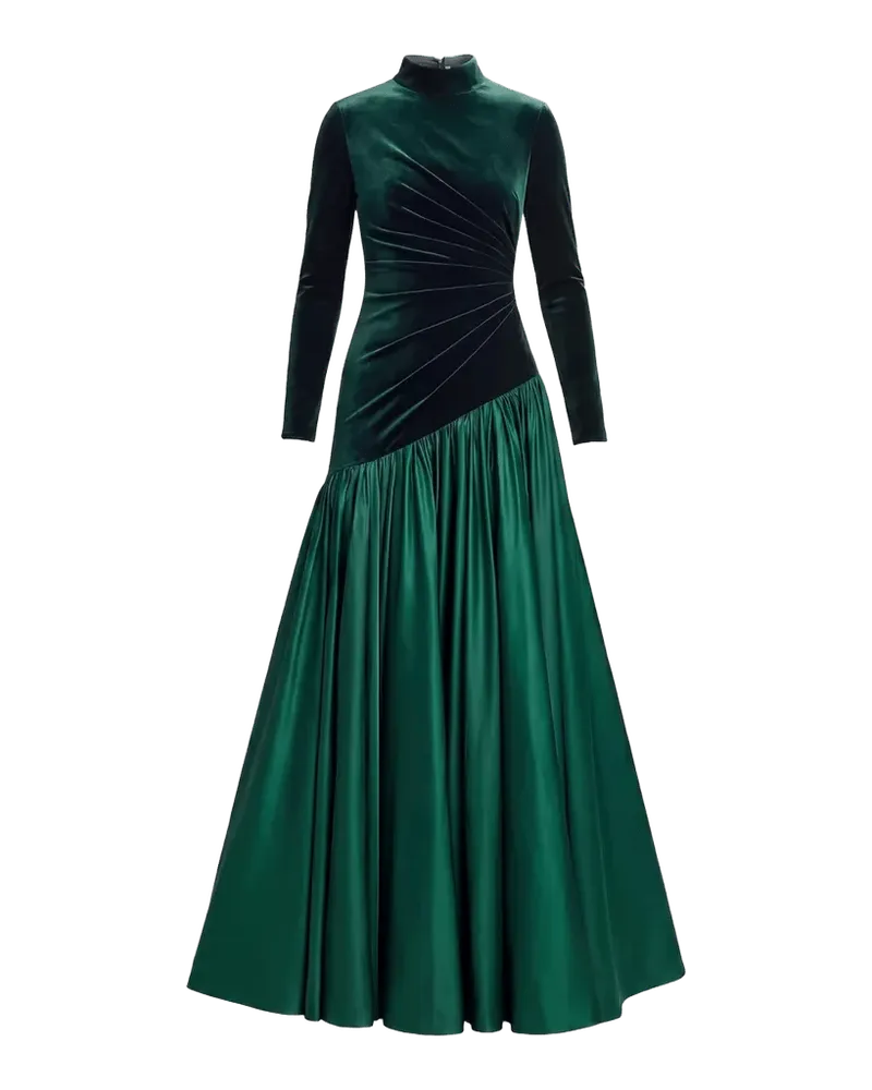 Mixed-Media Asymmetric Ballgown