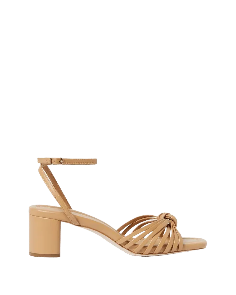 Olivia Dune Knot Mid-Heel Sandal