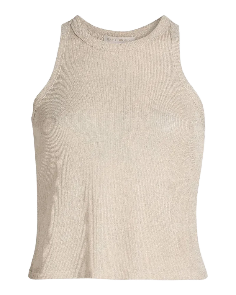 Ella Metallic Knit Tank