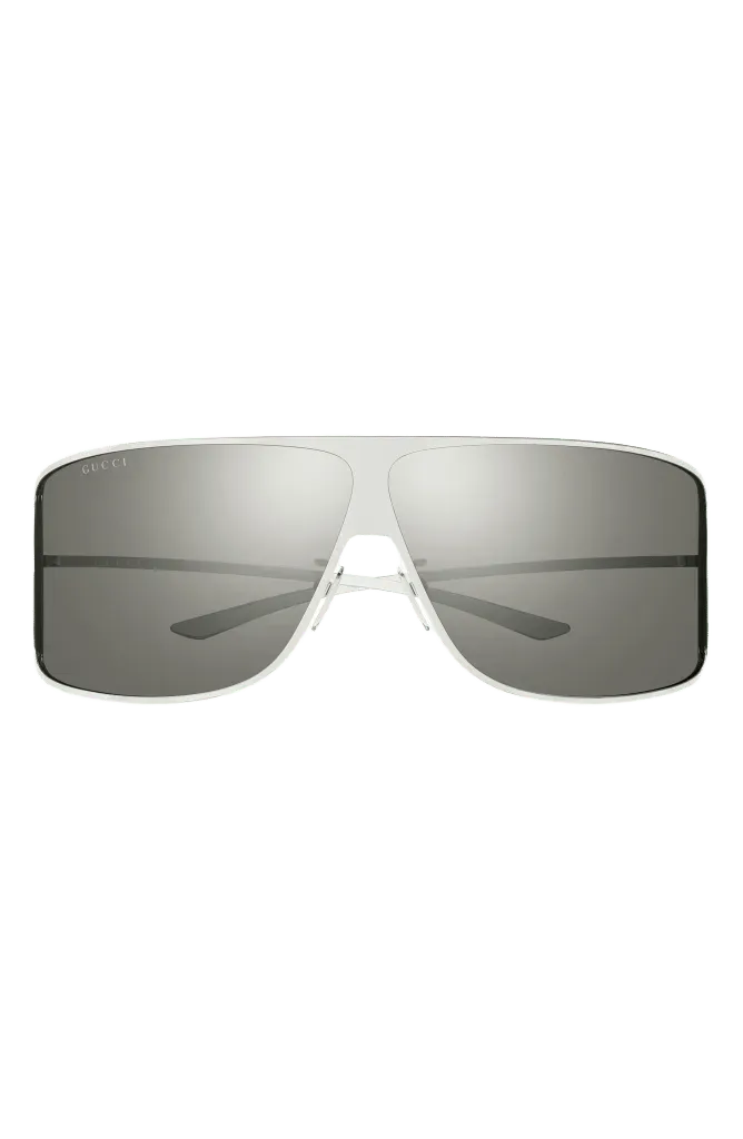 GG2276S 80mm Polarized Gradient Oversize Shield Sunglasses