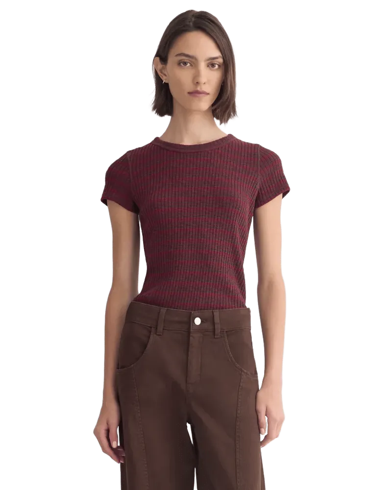 The Cozy Rib Tee