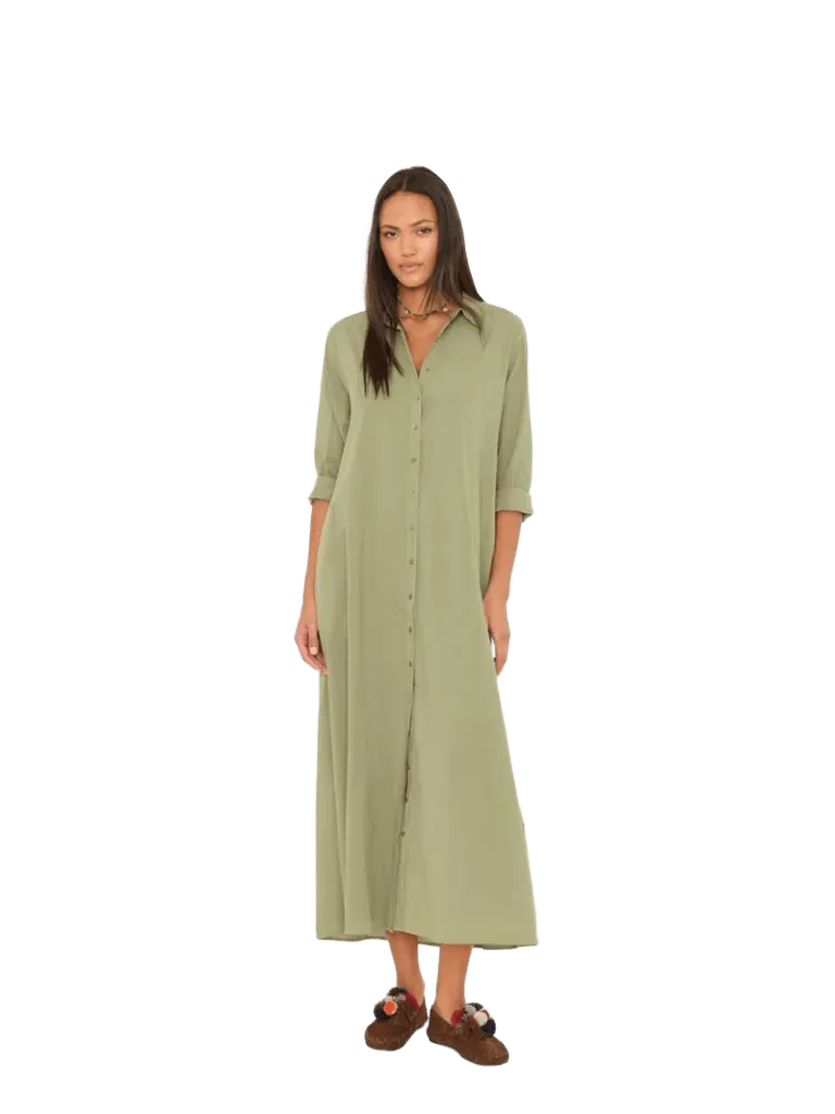 Dark Seagrass Boden Dress