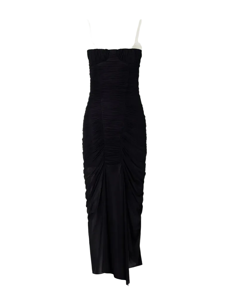 Liturgia ruched jersey maxi dress