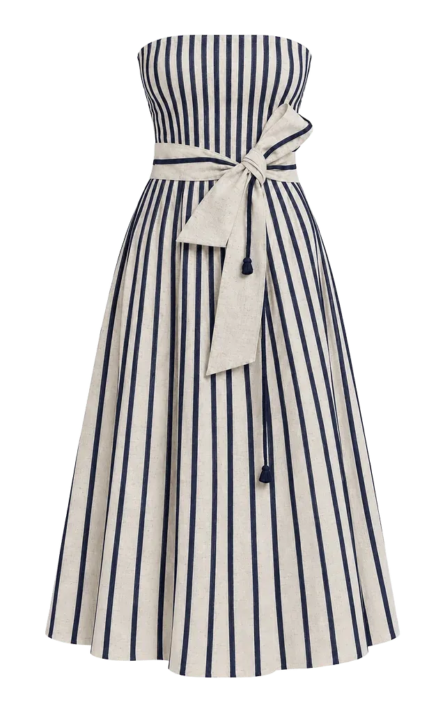 Deseo De Vida Linen Maxi Dress