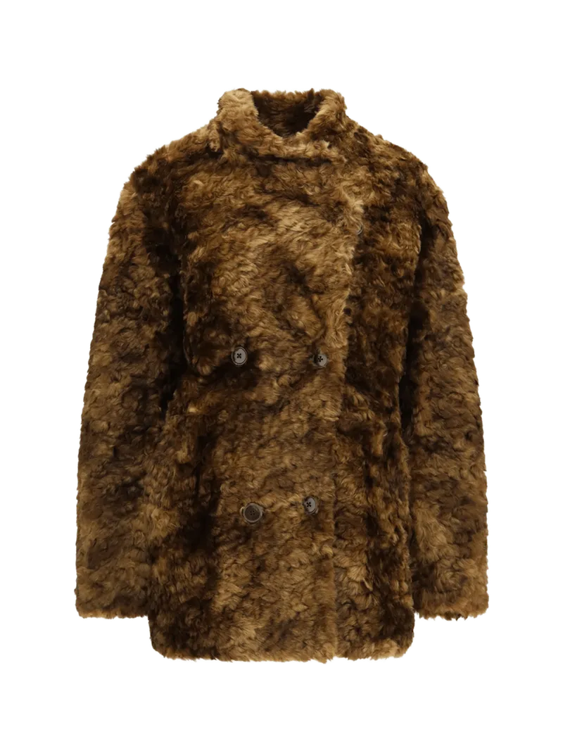 Marant Etoile Jya Coat — Brown