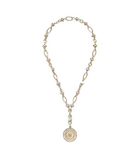 Lovestruck Commitment 18kt gold pendant necklace with diamonds