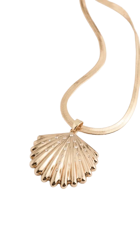 Herringbone Shell Necklace