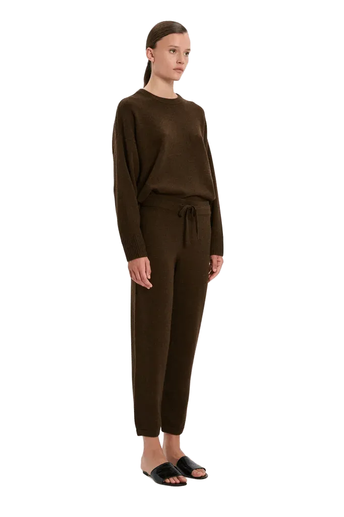 Eloise Trousers - Smoked Brown