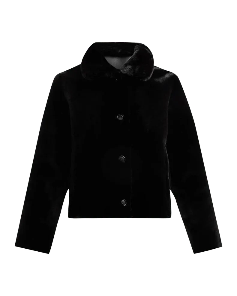 Delphine Reversible Faux-Fur Jacket