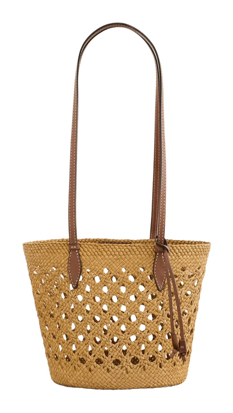 The Lattice Basket Tote