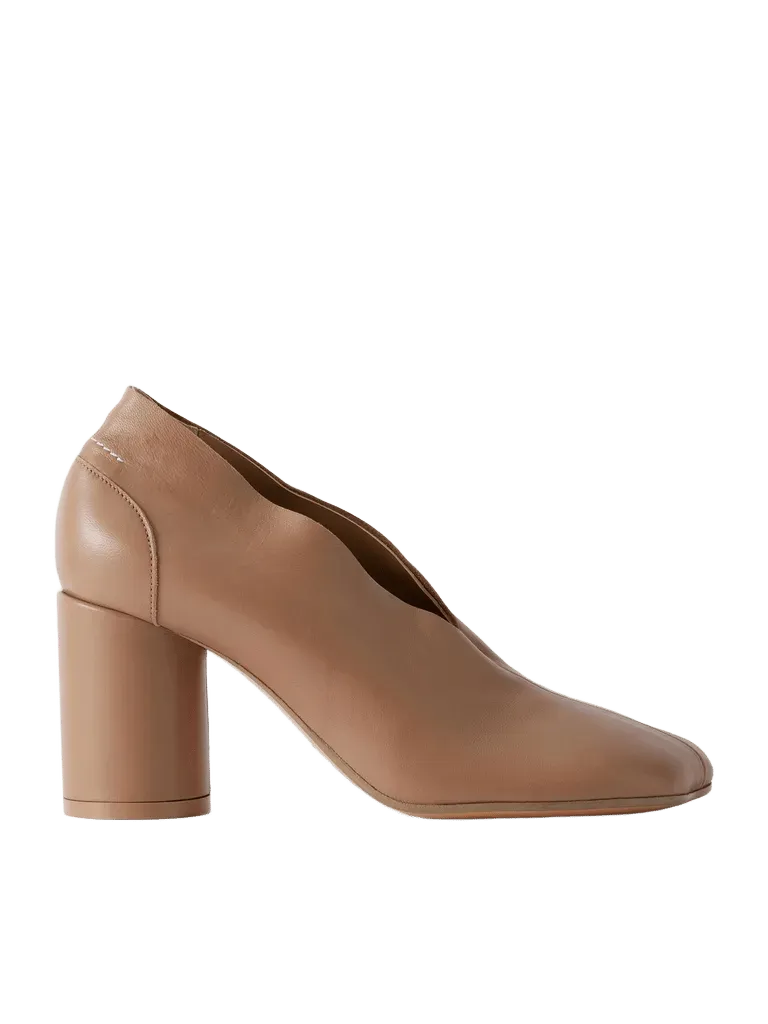 Court 85 leather pumps