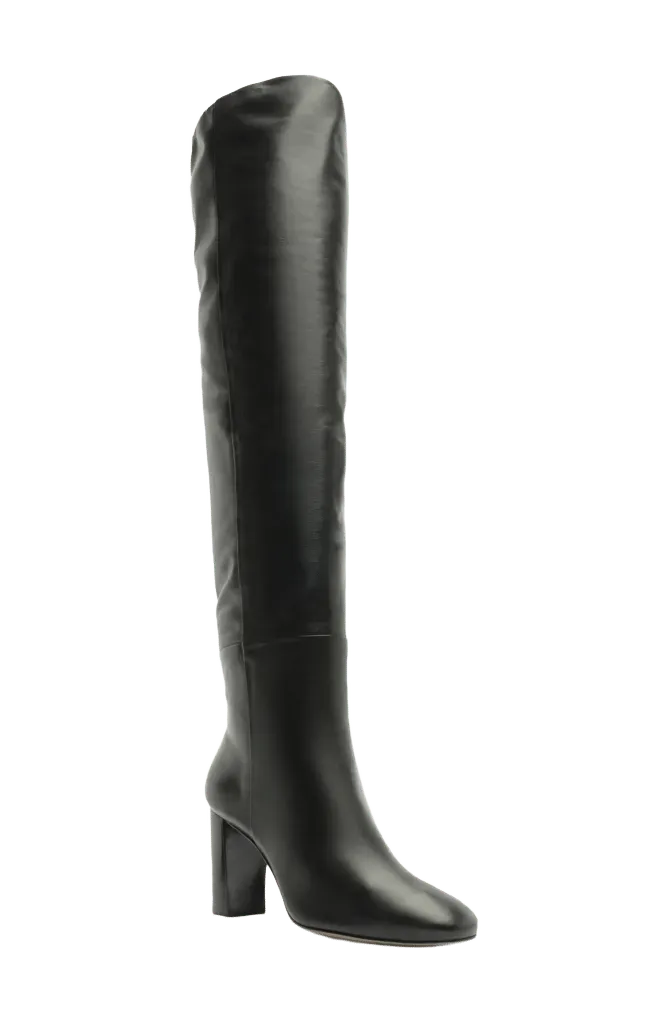 Anna Slouch Knee High Leather Boot