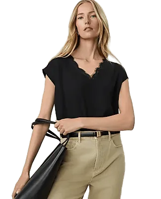Lace Trim Shell