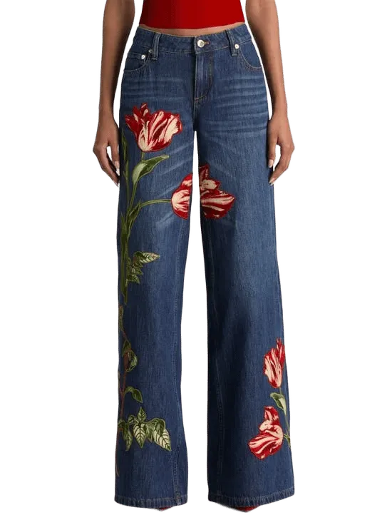 AMAZING EMBROIDERED JEAN