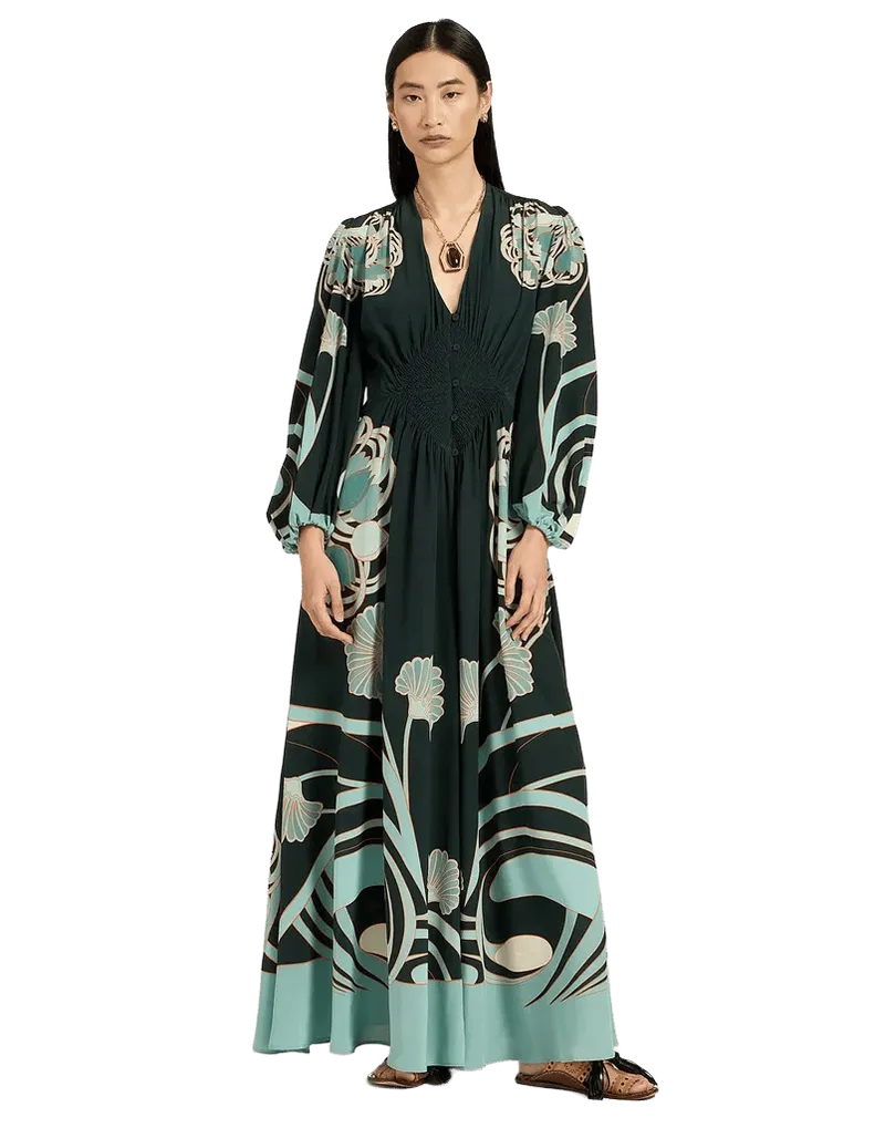 Long Camerino Dress