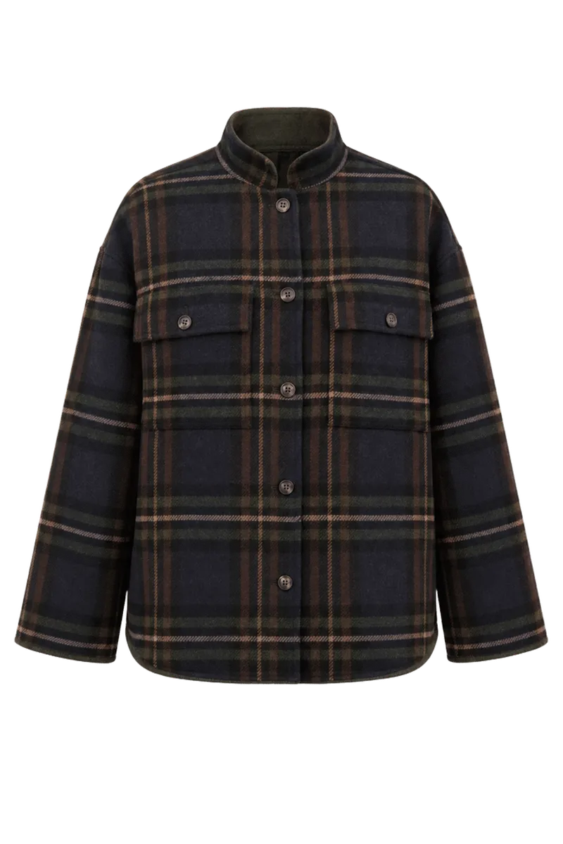 Reversible Brown Marant Shirt Jacket