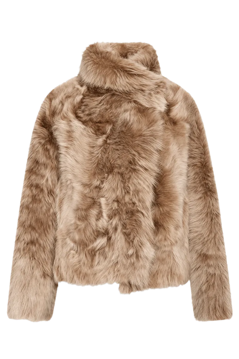Toscana Shearling Short Jacket