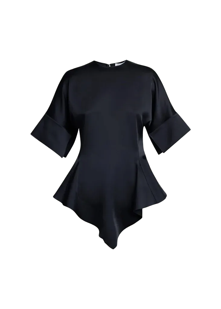 Stella McCartney Ruffled Satin Top