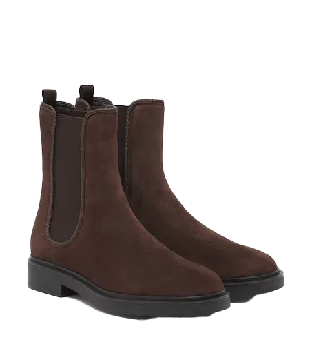 Gaspard suede Chelsea boots
