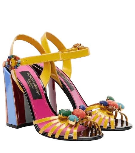 Keira embellished leather sandals