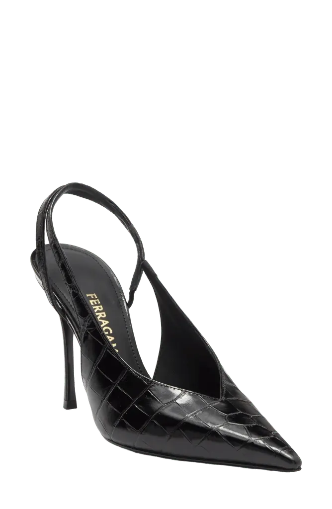 Cressy Pointed Toe Slingback Pump
